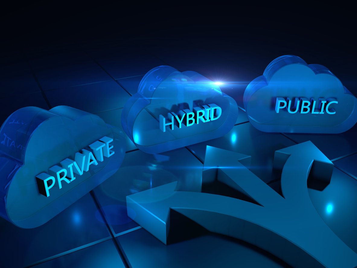Cloud computing stock photo