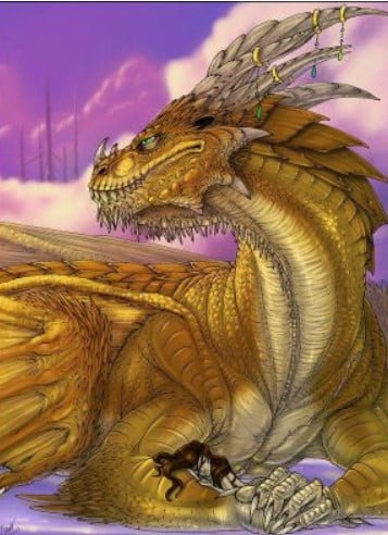 Illustration of a dragon