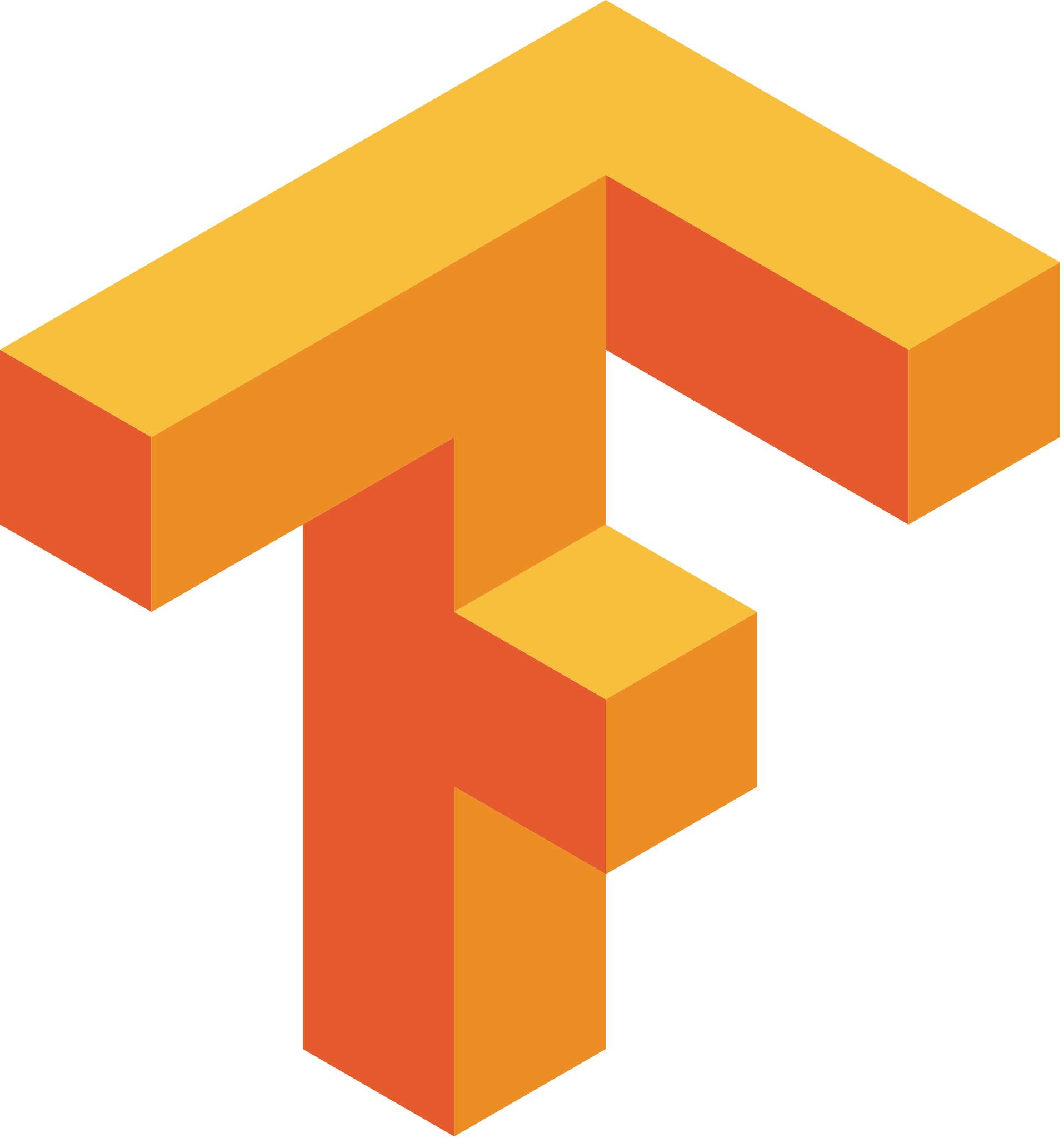 Tensorflow logo.