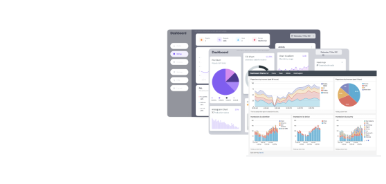 3 dashboards