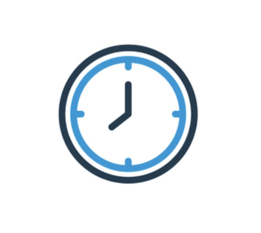 A clock.