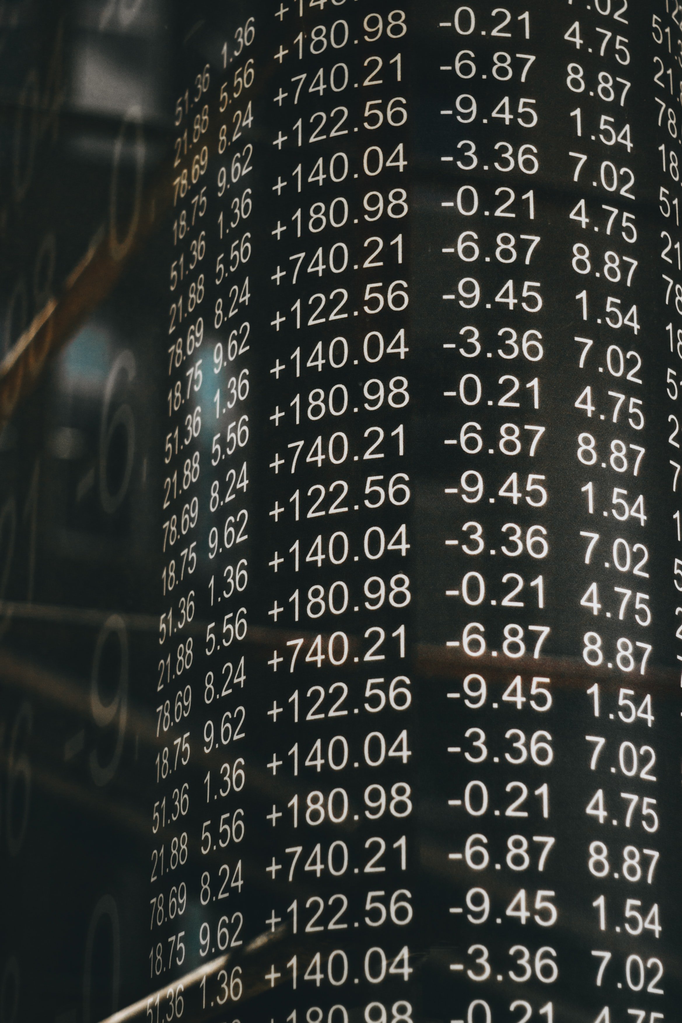 Photo by Tyler Easton on Unsplash - assorted numbers printed on wall