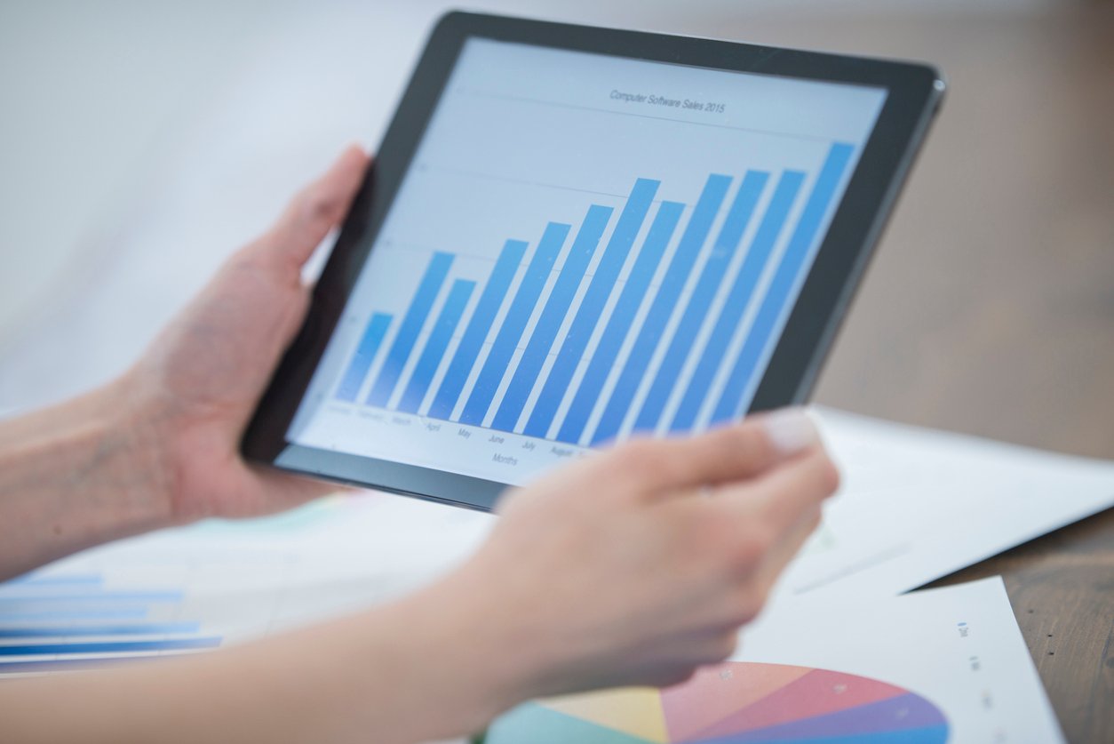 Looking at the statistical data, graphs, and charts