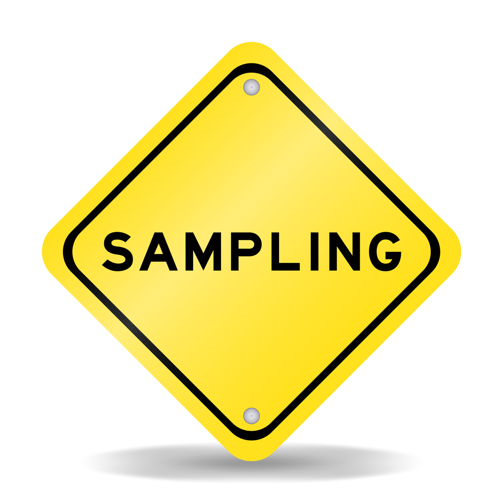 Yellow color transportation sign with word on white background