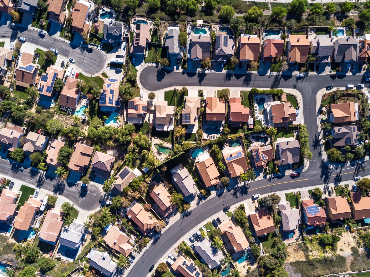 The housing in California