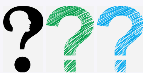 Illustration of three questions marks.