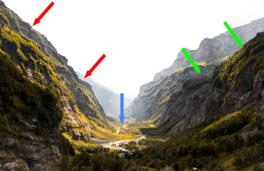 an image of a valley