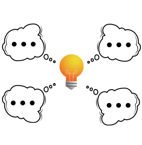 Discussions and a light buld
