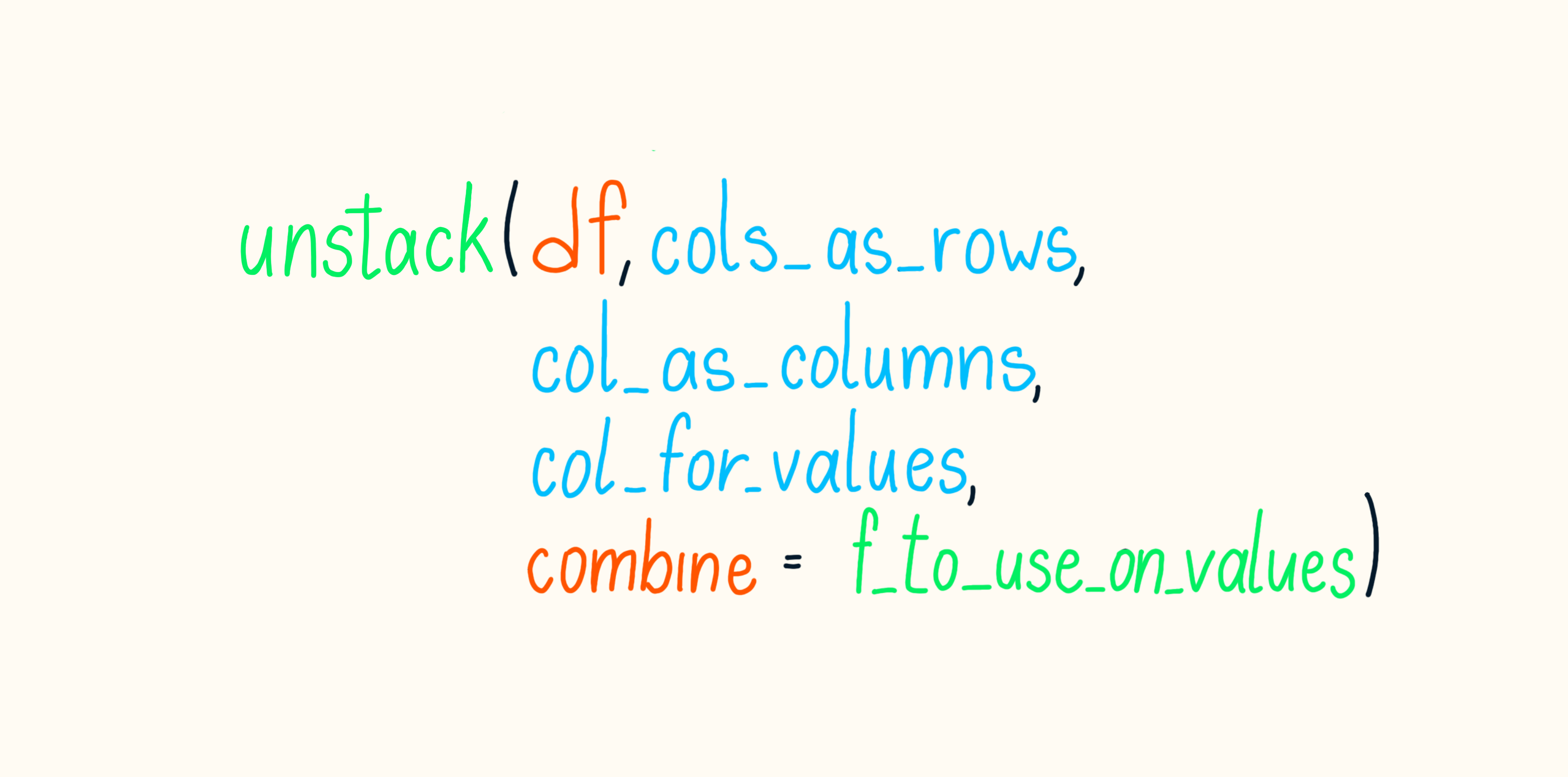 unstack structure