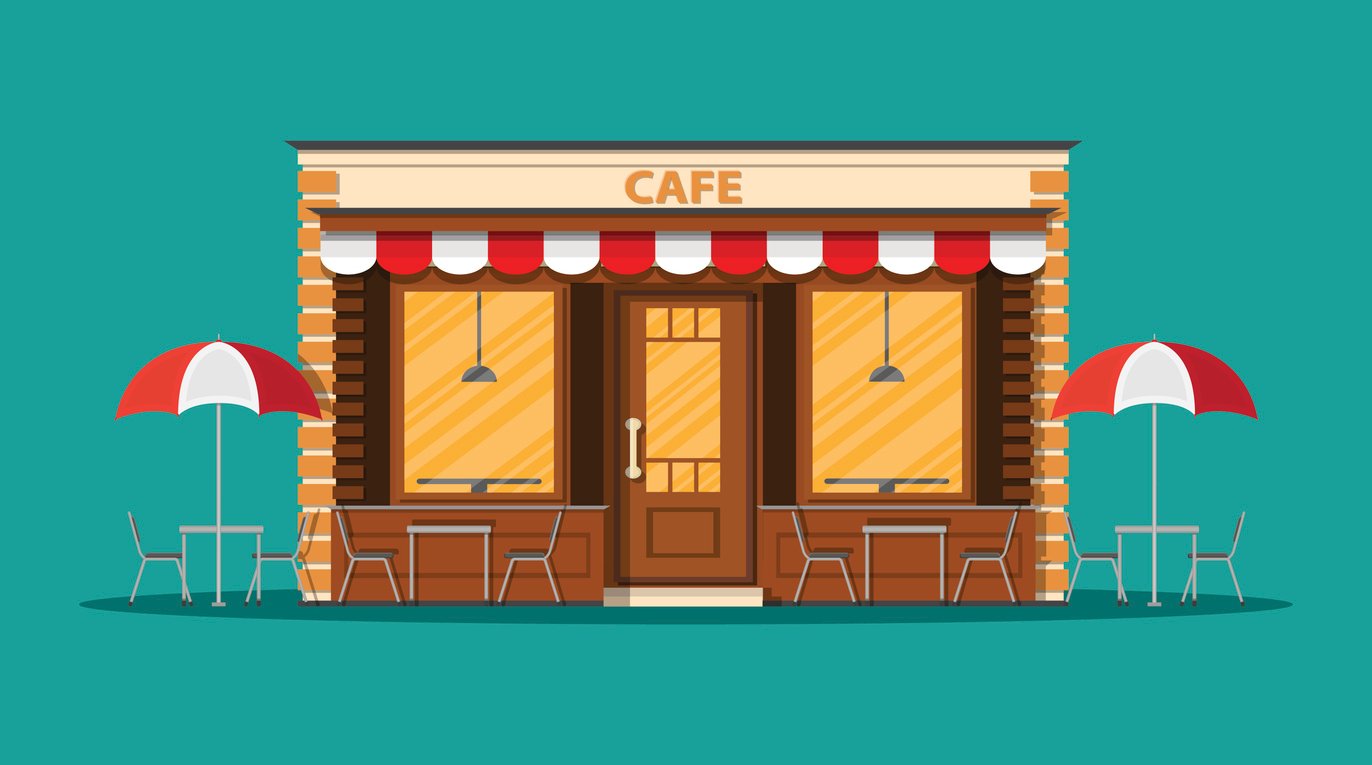 Here is an example of a simple store-front.