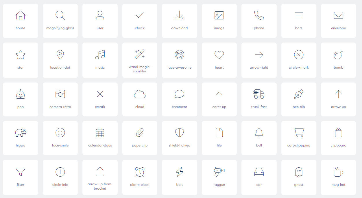 Some icons in shiny
