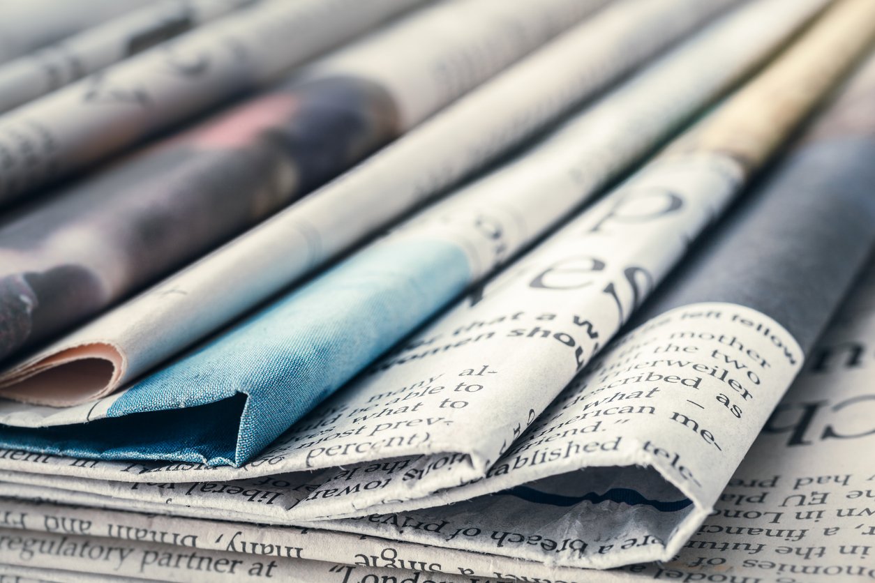 A newspaper ad