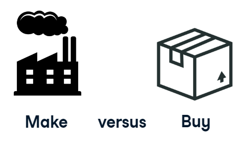 A factory icondelivery box icon