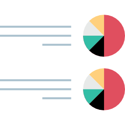 Lines of code produce a pie chart. A second run of the same lines of code produce exactly the same pie chart.