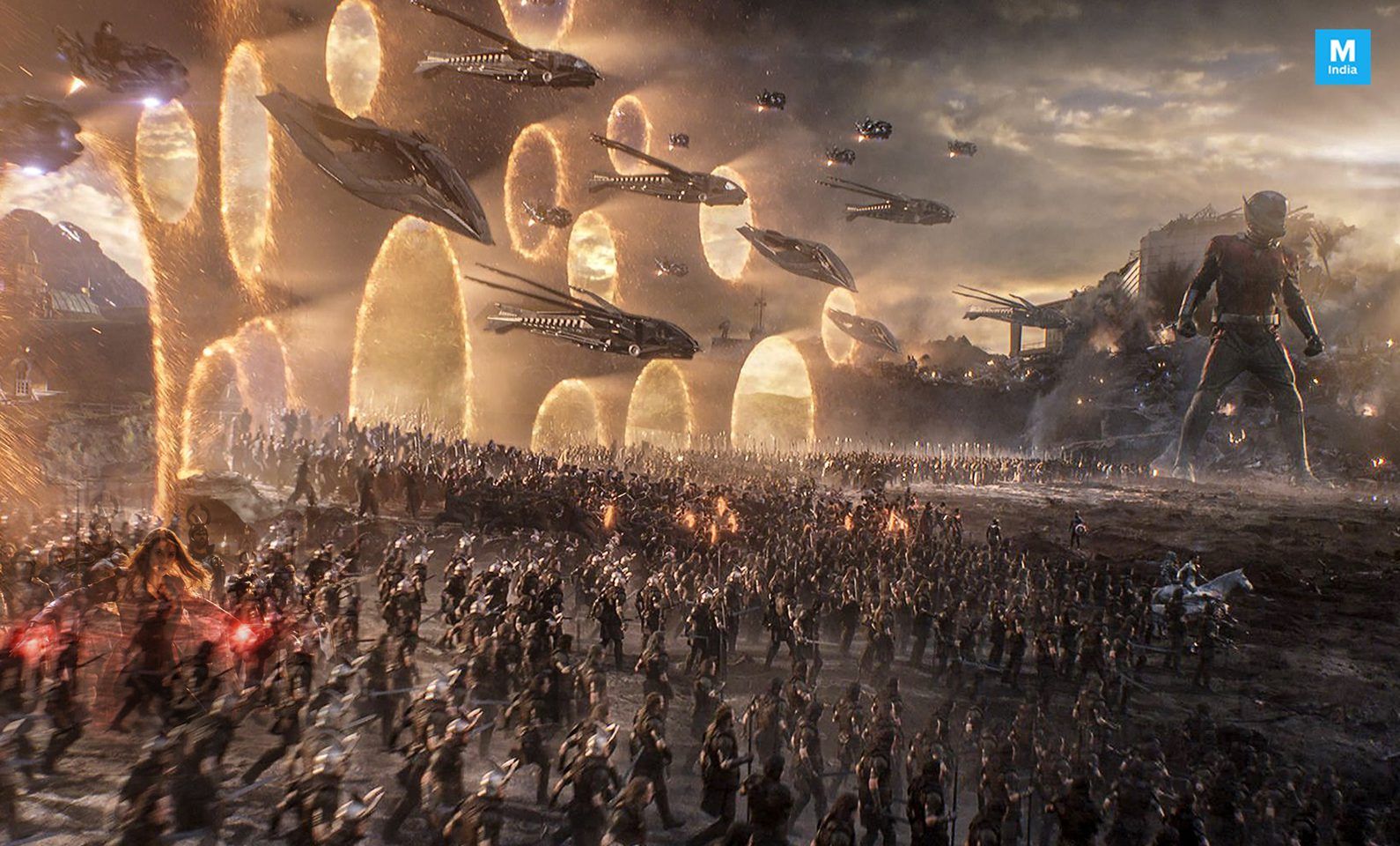 Photo of Avengers assembling