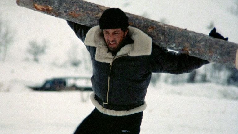 Rocky training in the snow