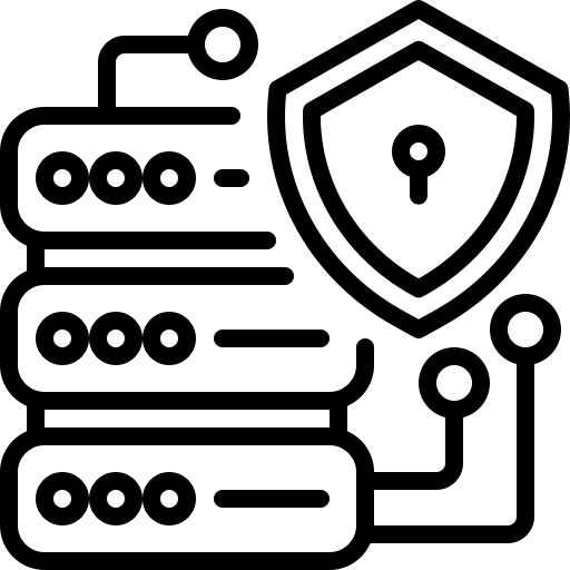 Illustration eines sicheren Datenspeichers