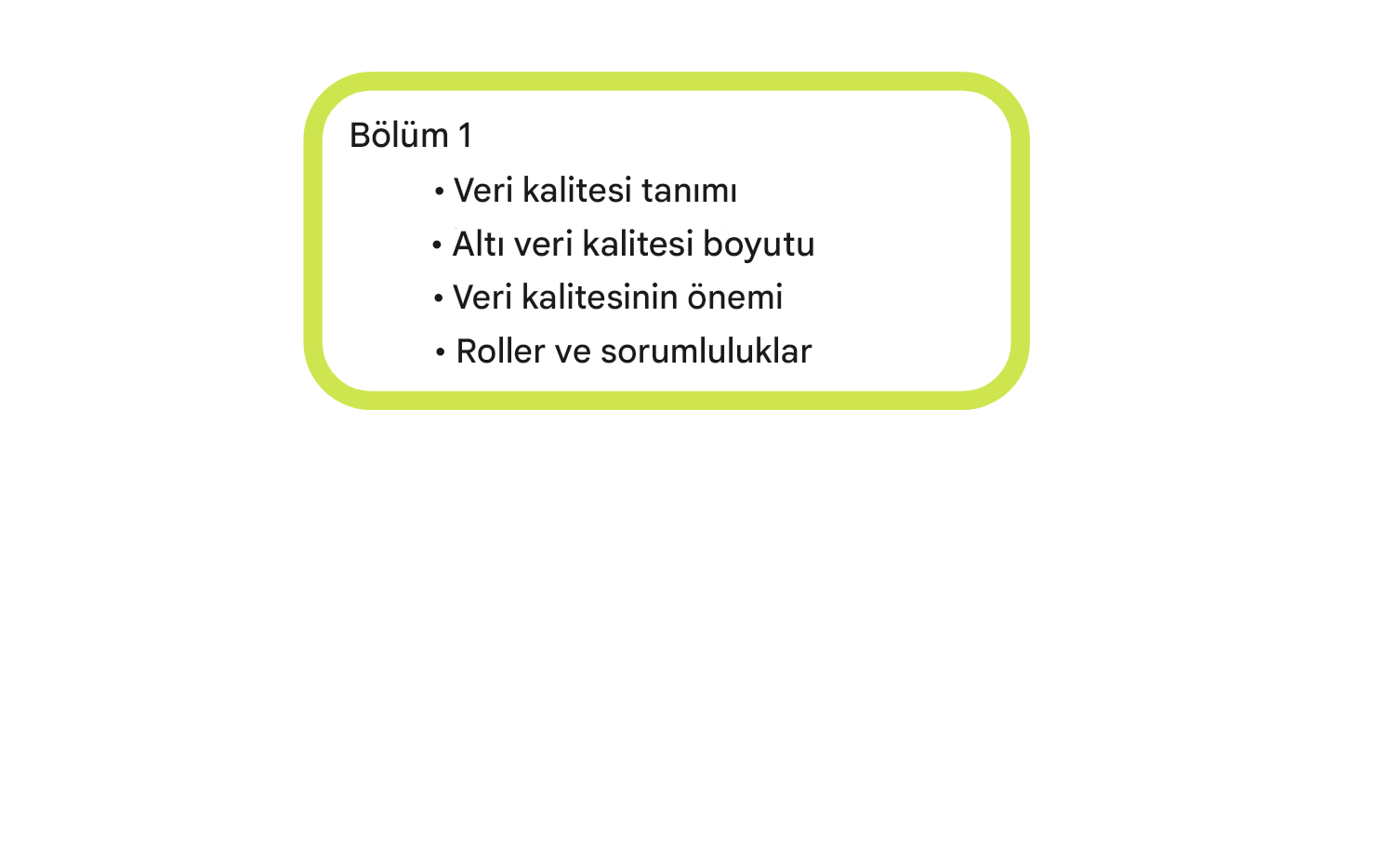 Bölüm 1 özeti ile kare