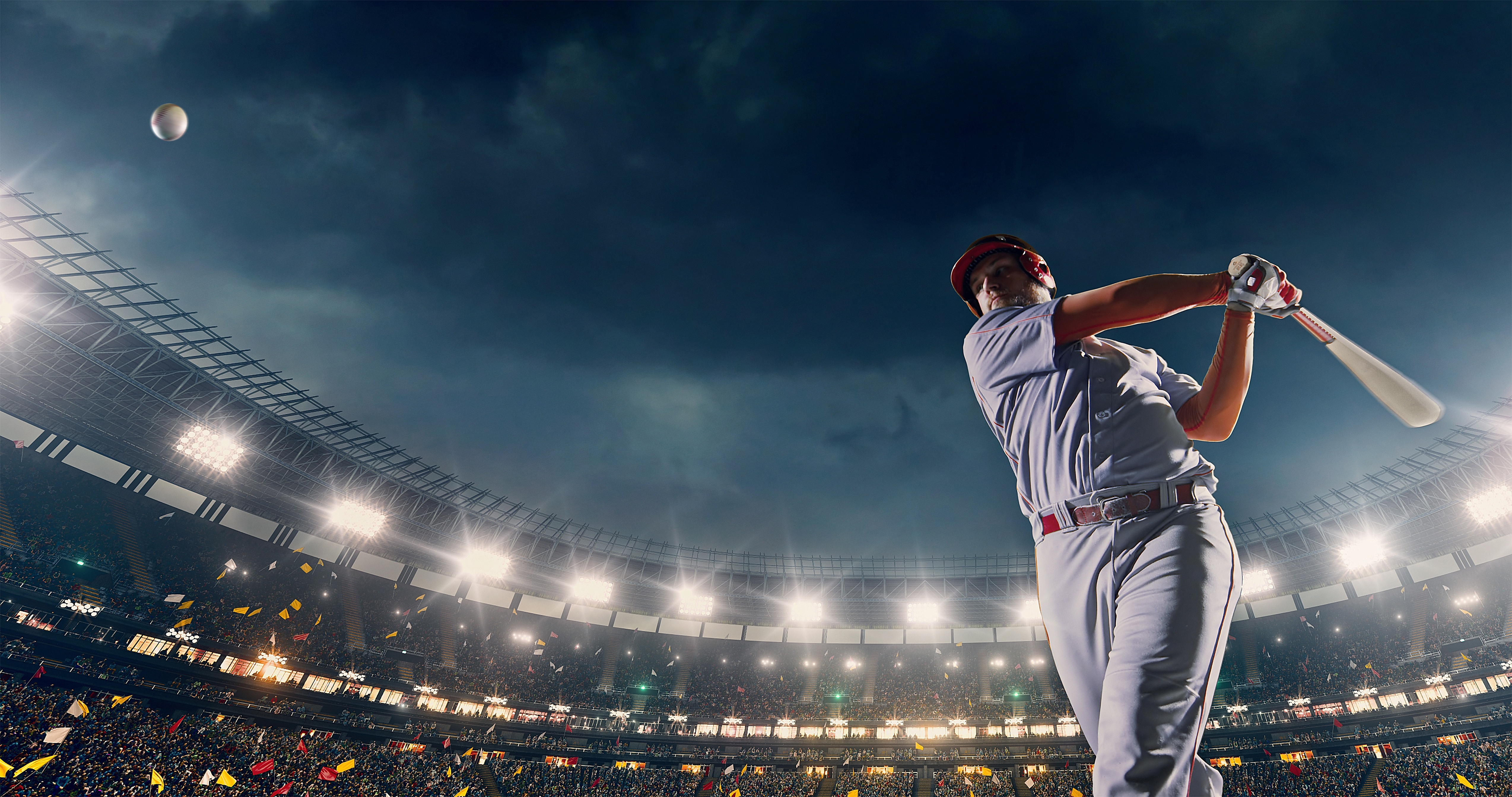 A player who is currently batting--that is, at bat