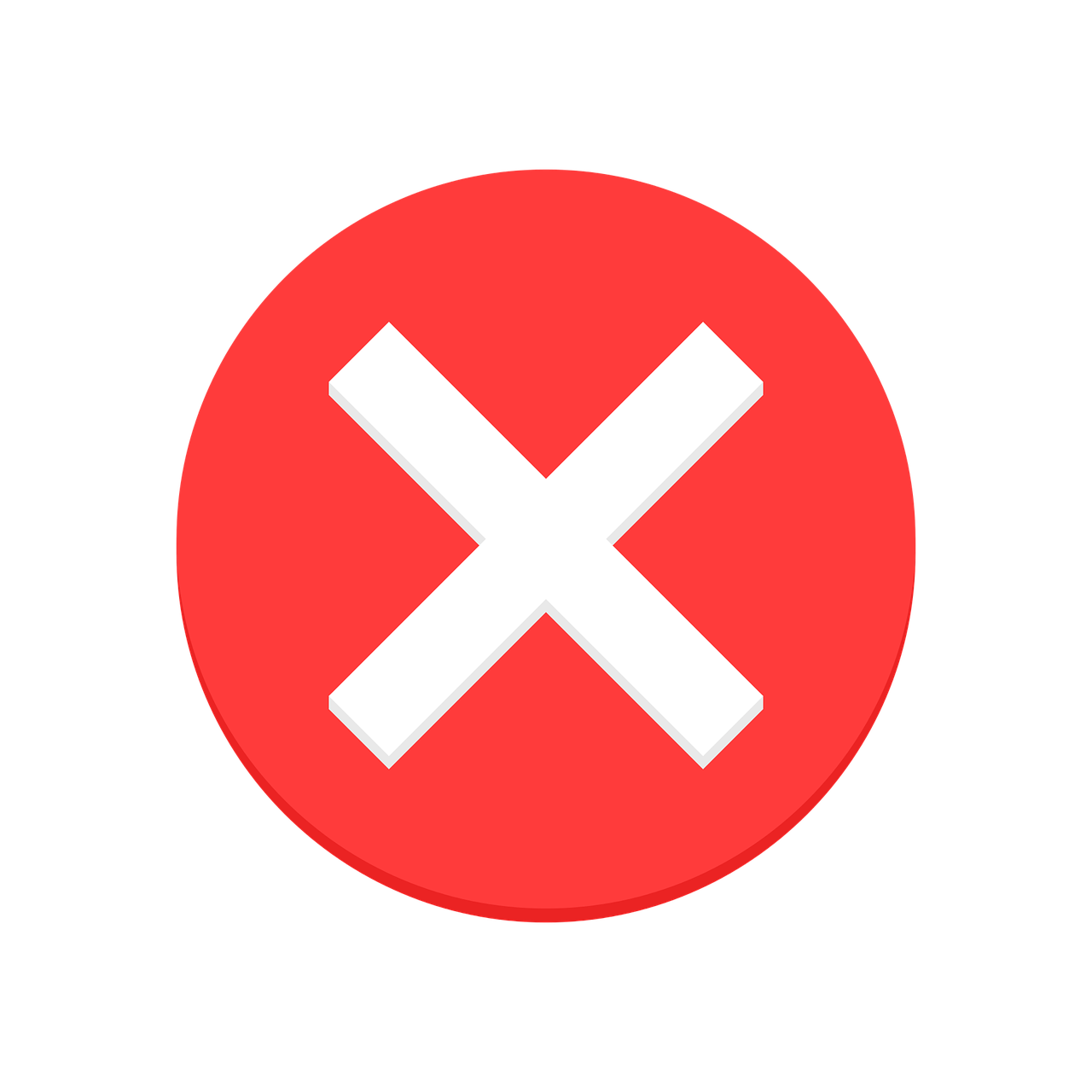 Error sign