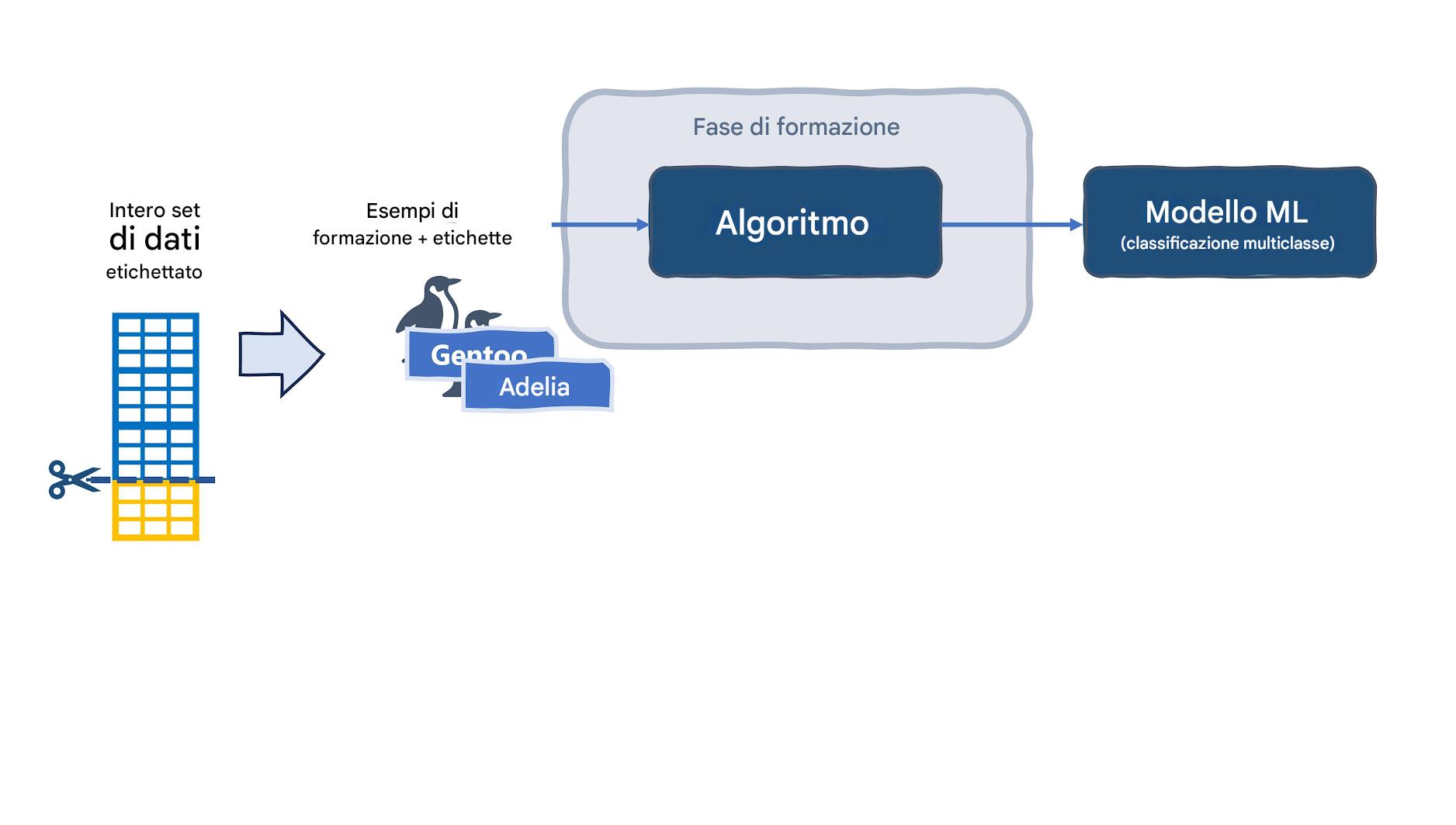 Formazione di un modello