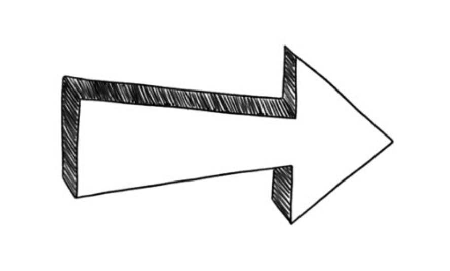 Deployment visualized as an arrow