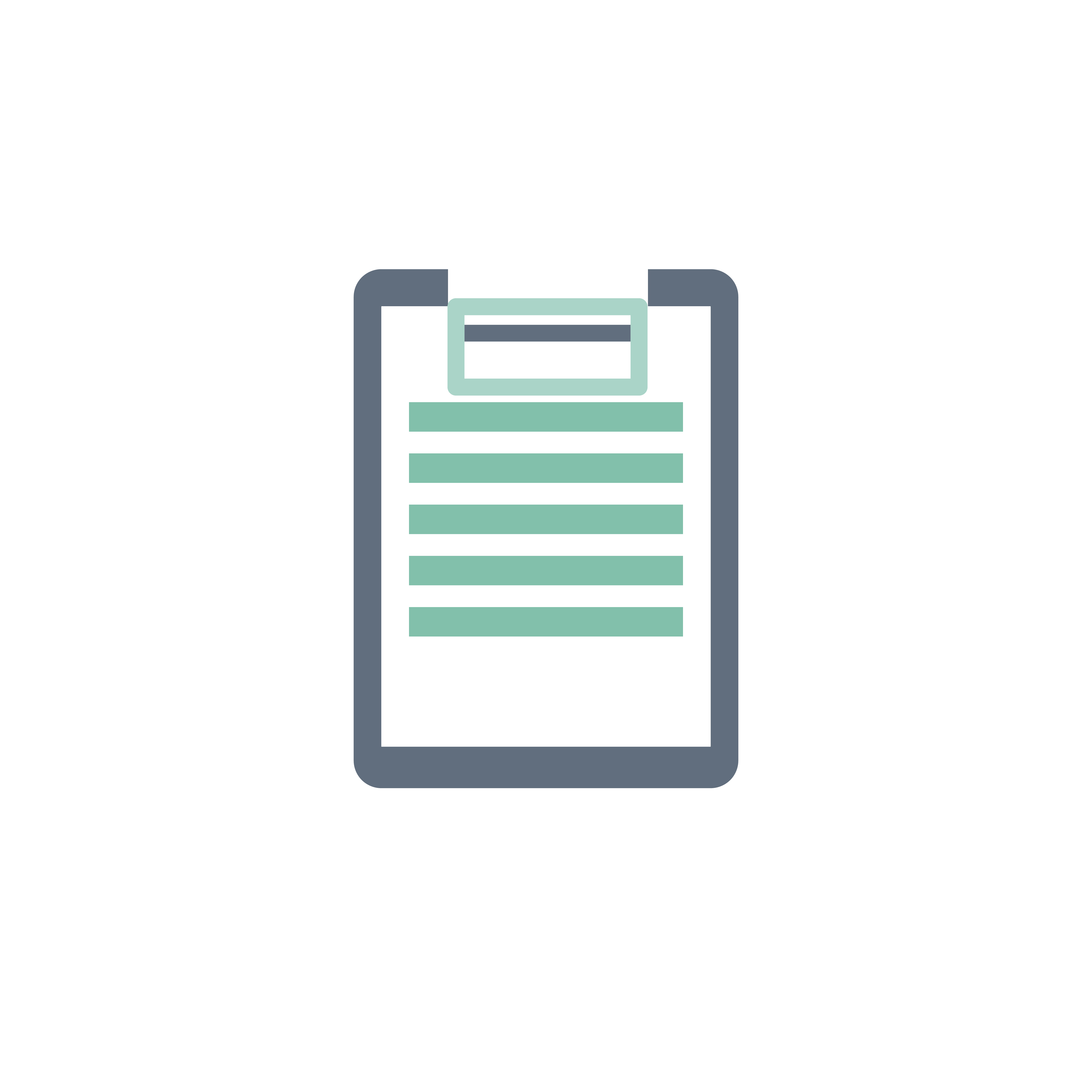 Non multimodal example of an LLM using only text data with an illustration of a clipboard