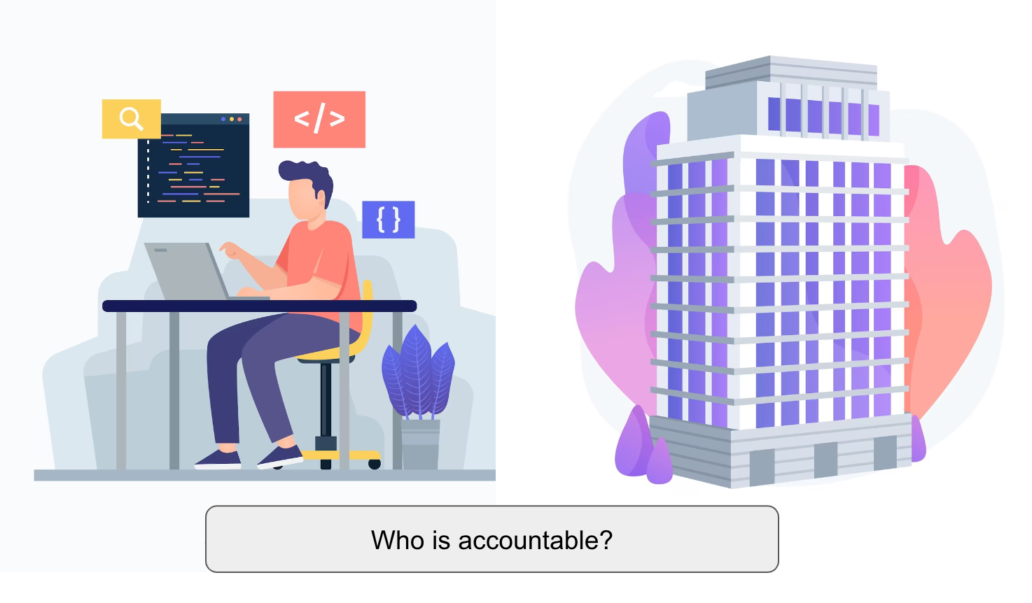 Accountability of developer or the entity deploying LLMs