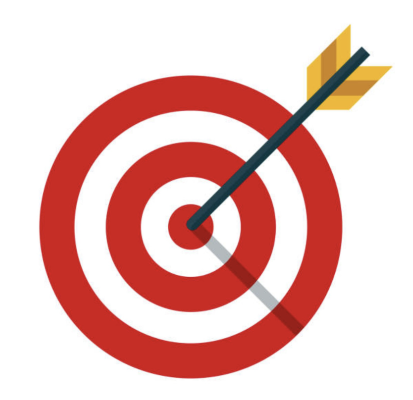A dartboard with darts near the bullseye.