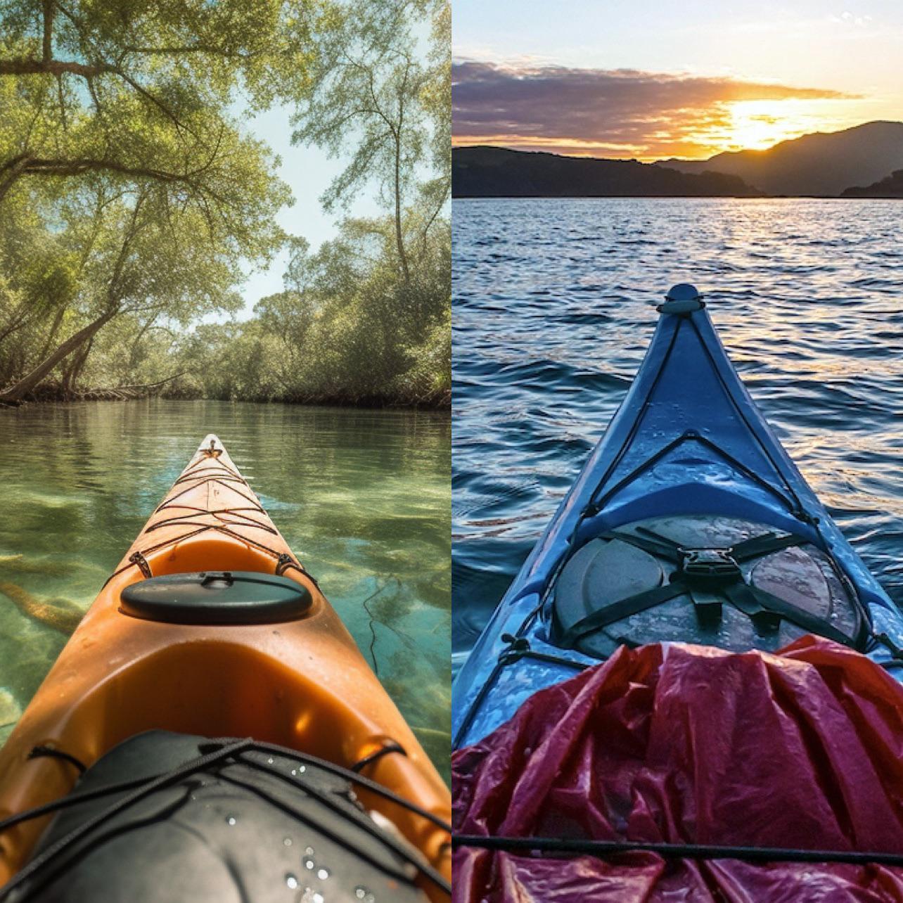 Comparison of Midjourney AI-generated image with real image.