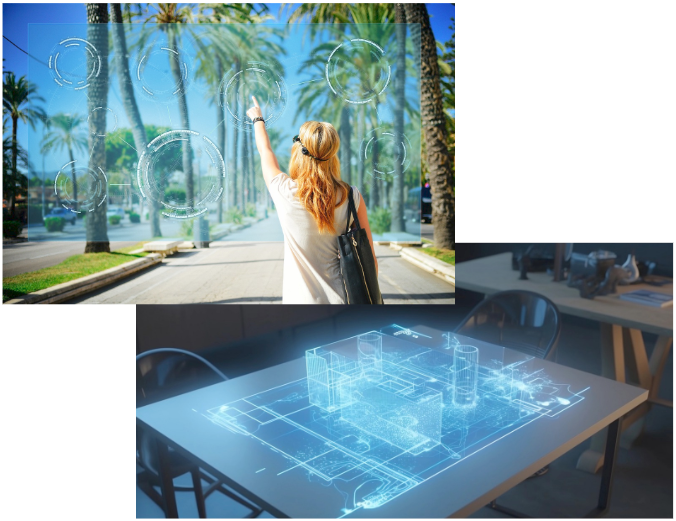 Images of a modern virtual world