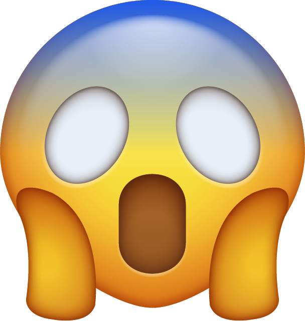 shocked emoji