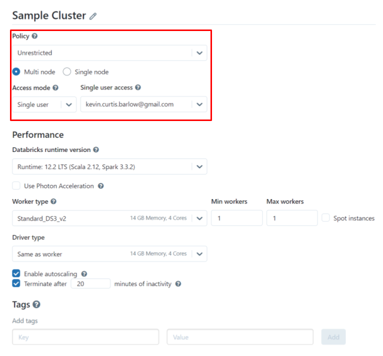 Cluster UI - Access