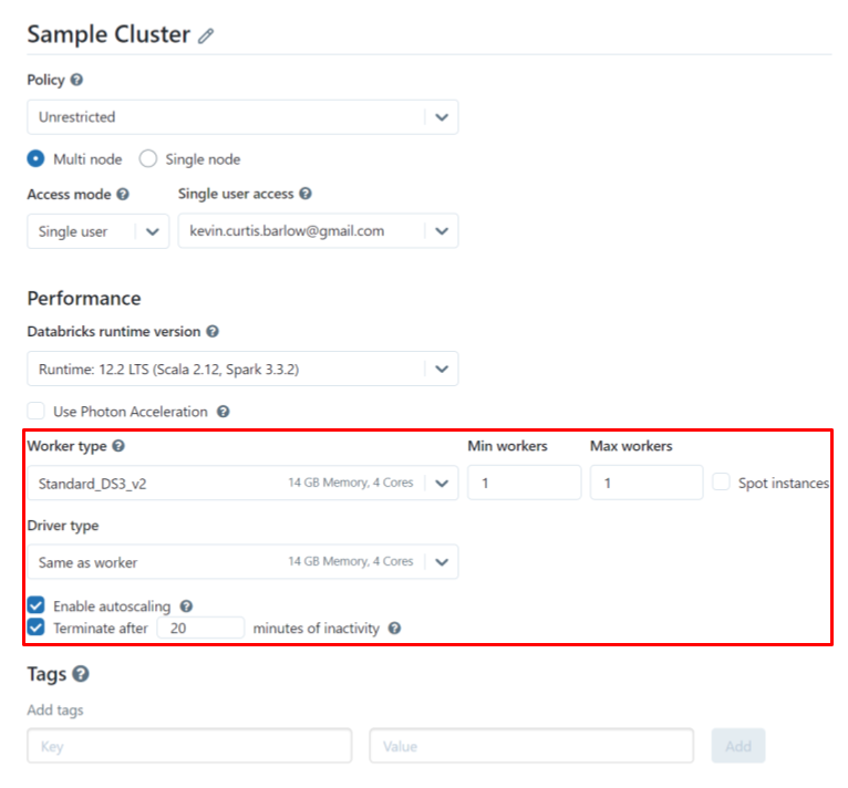 Cluster UI - Nodes