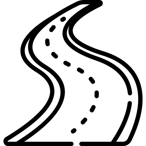 An icon of path.