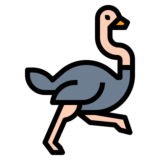 Ein Symbol eines Straußes