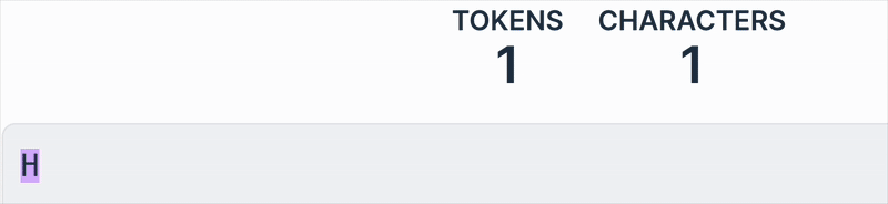 The sentence, "How can the OpenAI API deliver business value?" with each token highlighted in a different color.