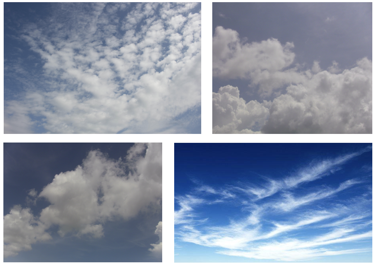 A sample of cloud pictures.