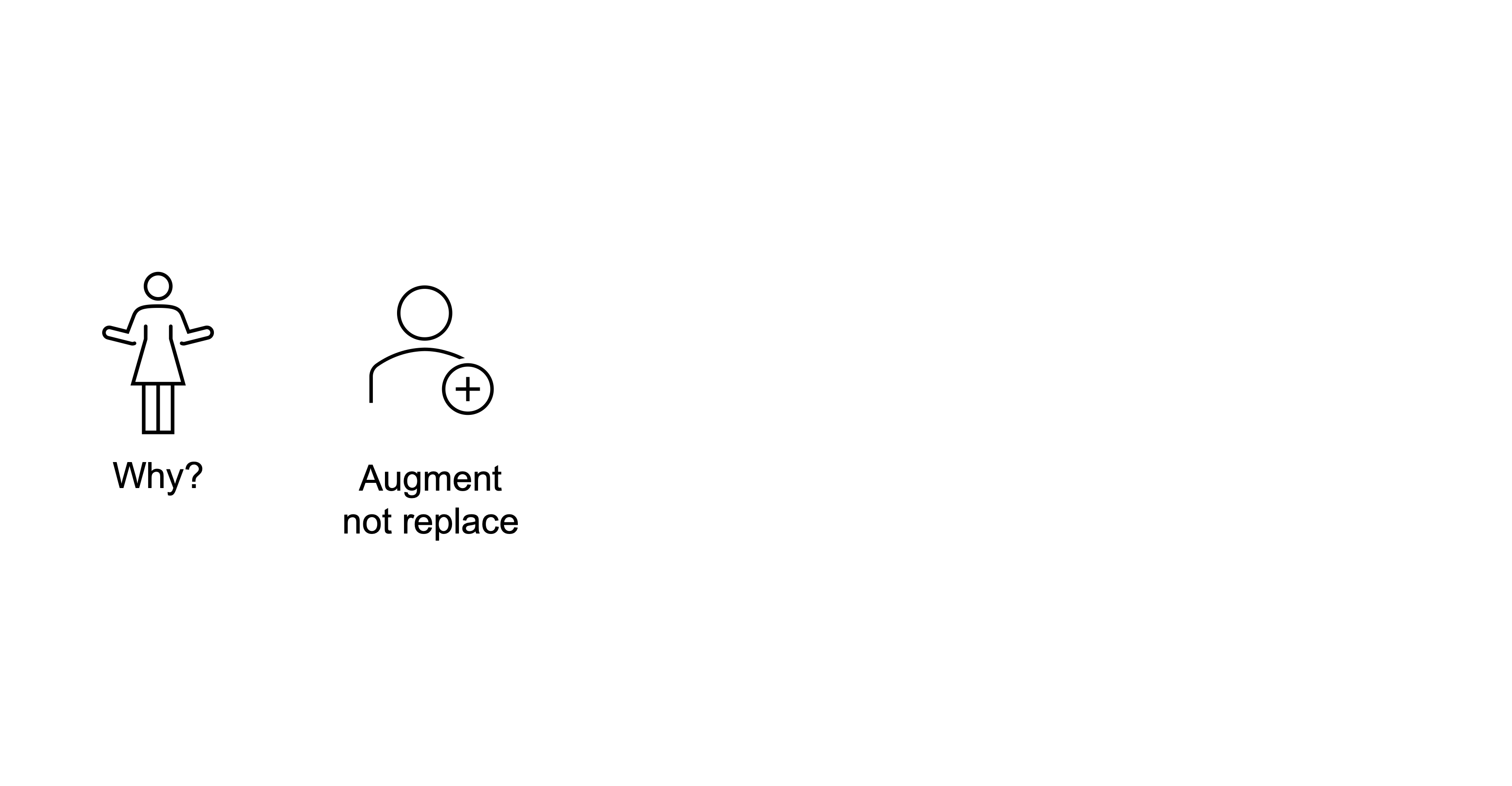 Why? Augment not replace.