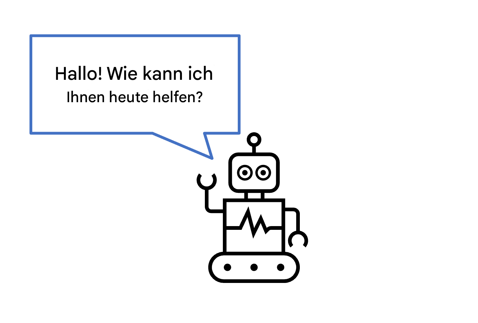 Chatbot, der dich nach deinem Tag fragt