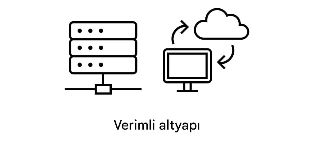 Verimli altyapı.