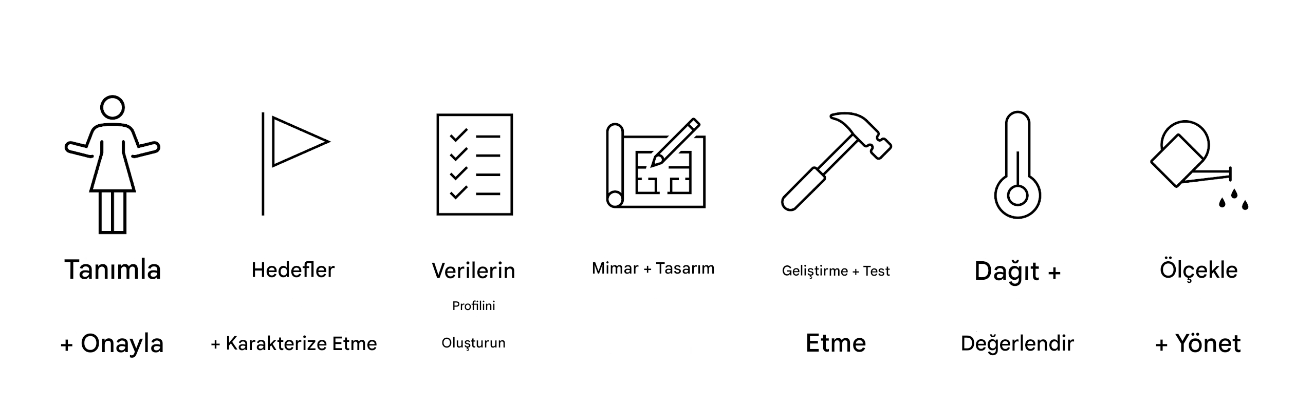 Büyüt ve yönetişimi sağla.