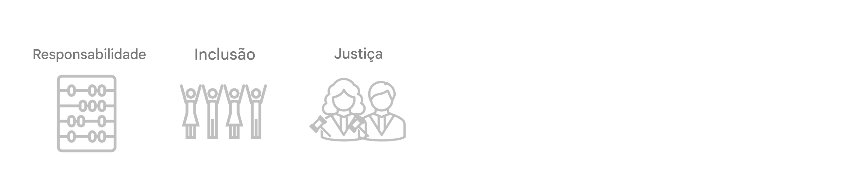 Dois juízes com a palavra "Fairness" (Justiça)