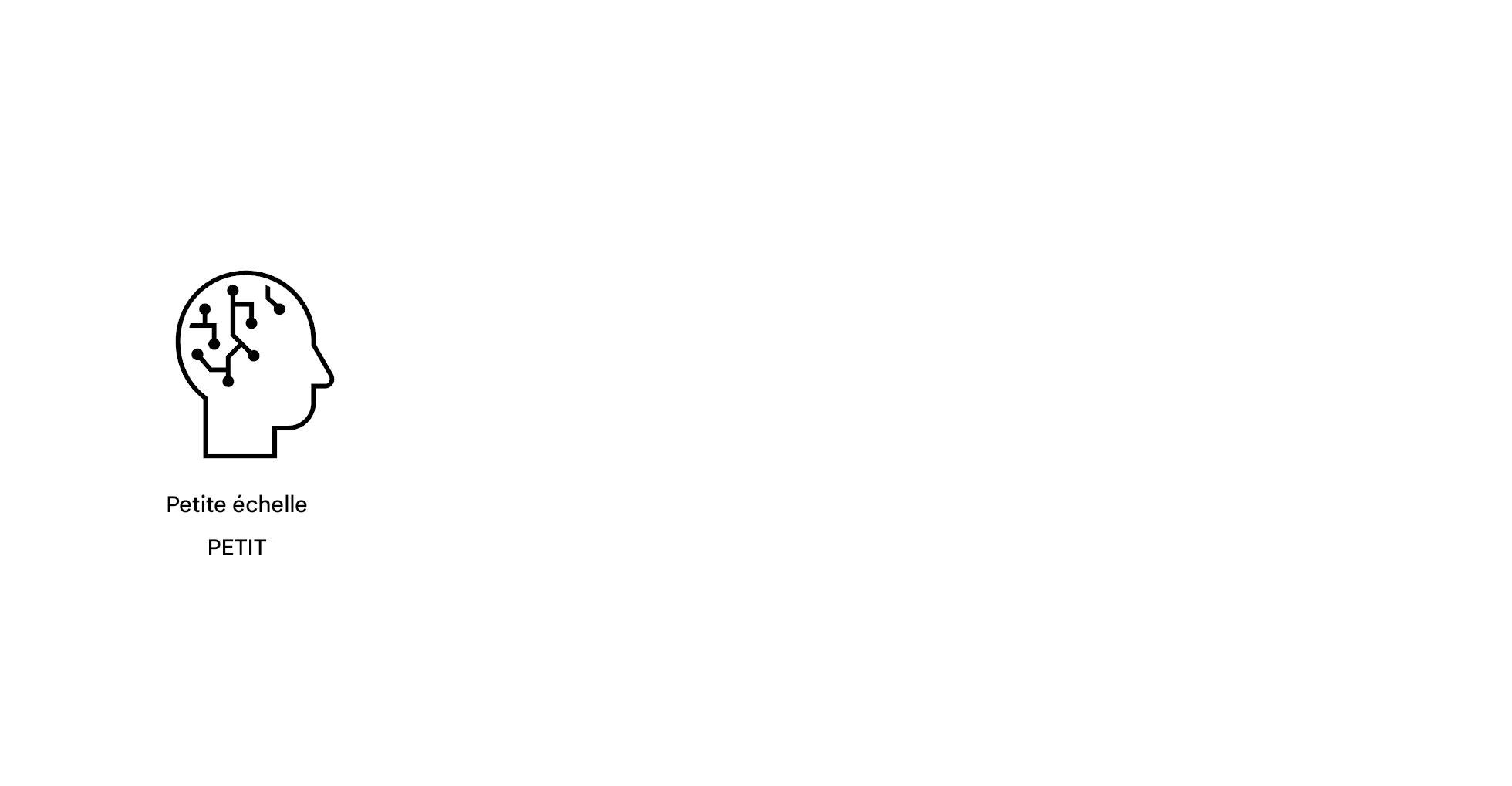 Preuve de concept à petite échelle.