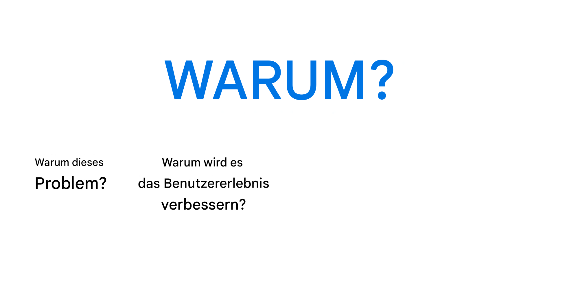 Warum wird es das Nutzererlebnis verbessern?