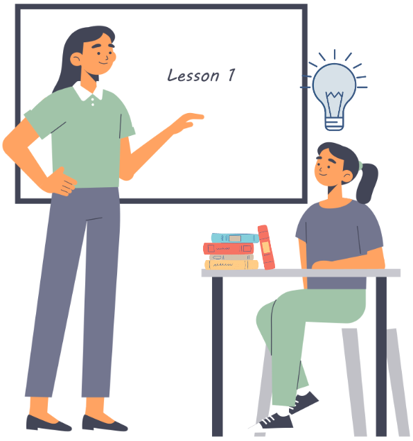 Learning in a classroom