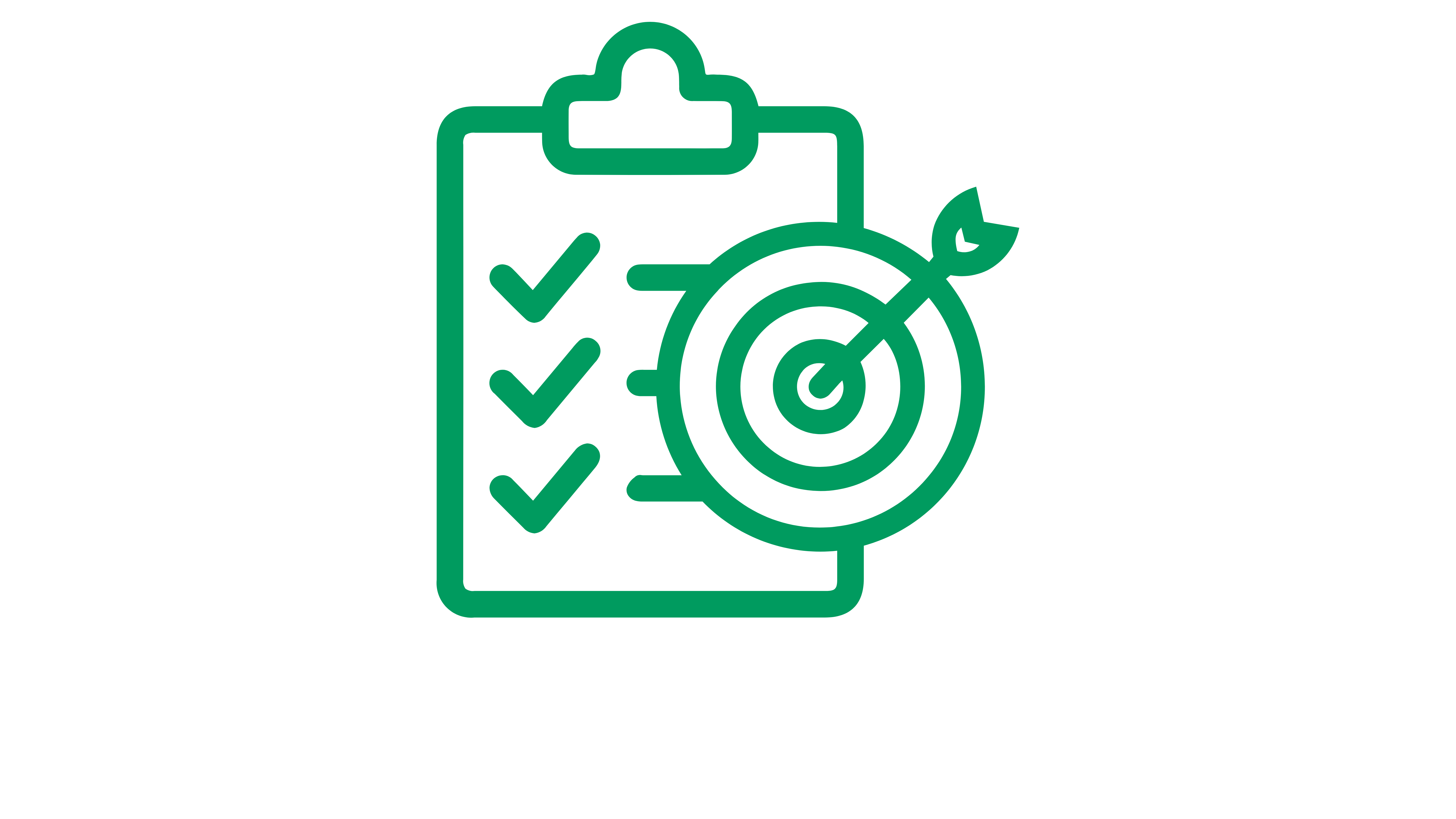 Setting the right goals