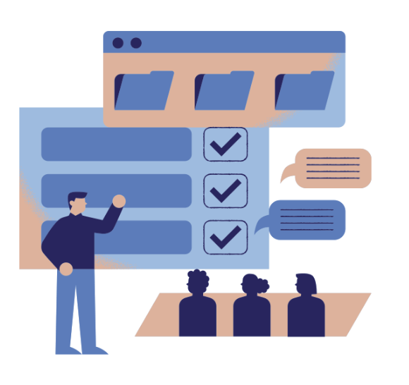 Periodic meetings to discuss updates