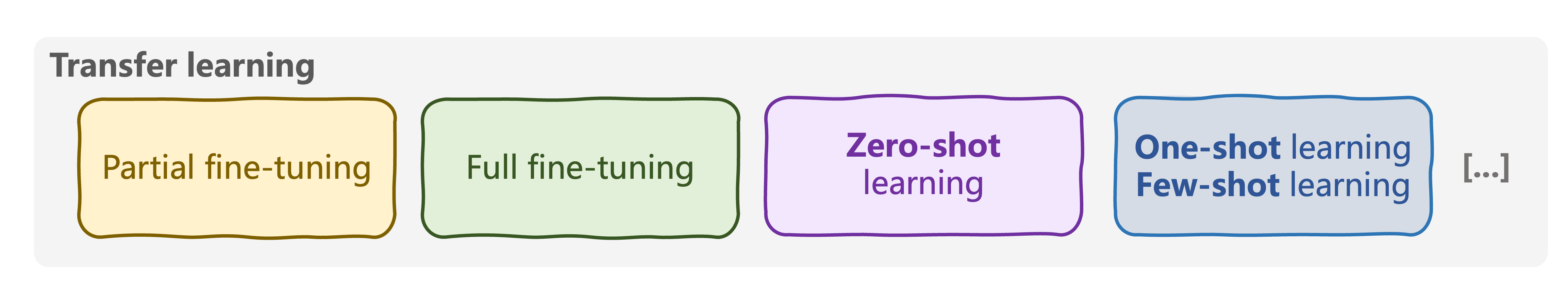 The transfer learning paradigm