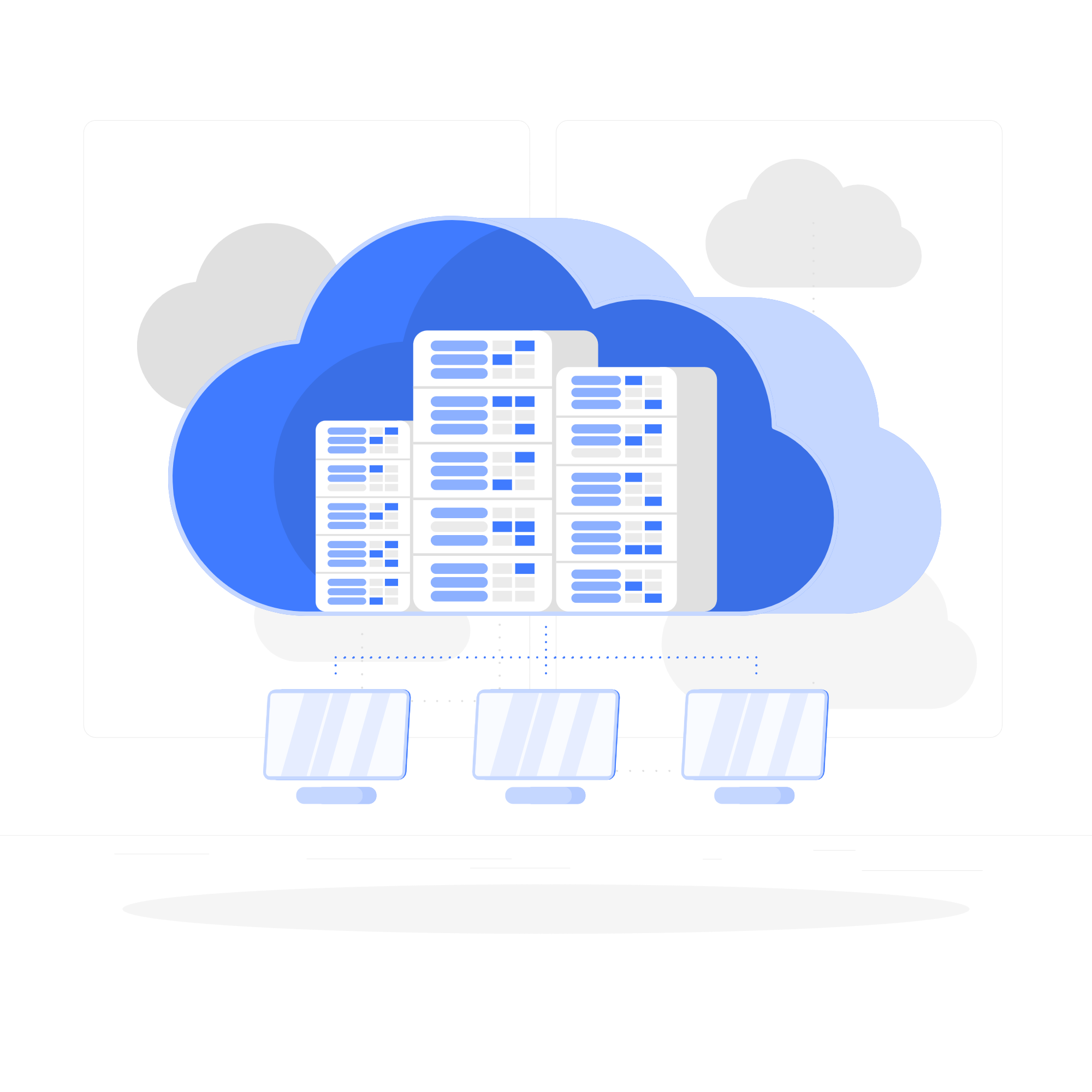 A cloud computing system image.